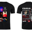 Playera Personalizada | Paulo Londra |Negro| Homerun | Collage concierto