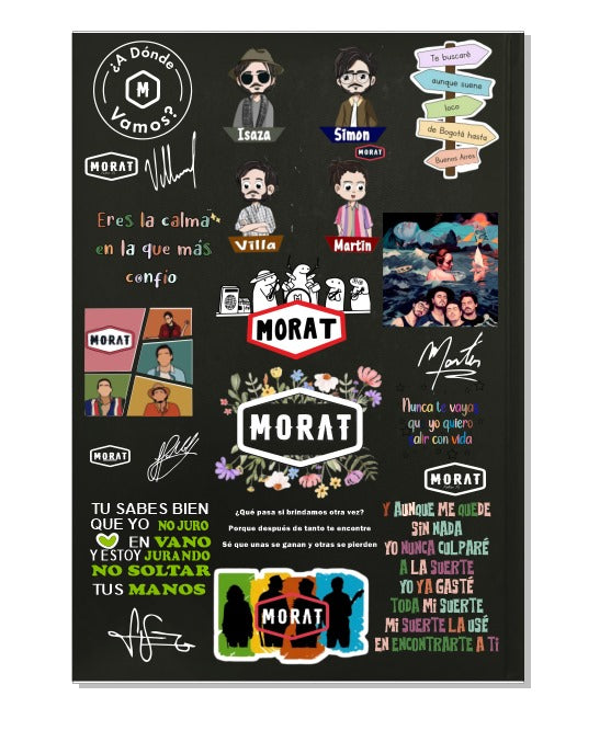 Agenda 2025 | Gris obscuro | Personalizada | Morat | Kelly