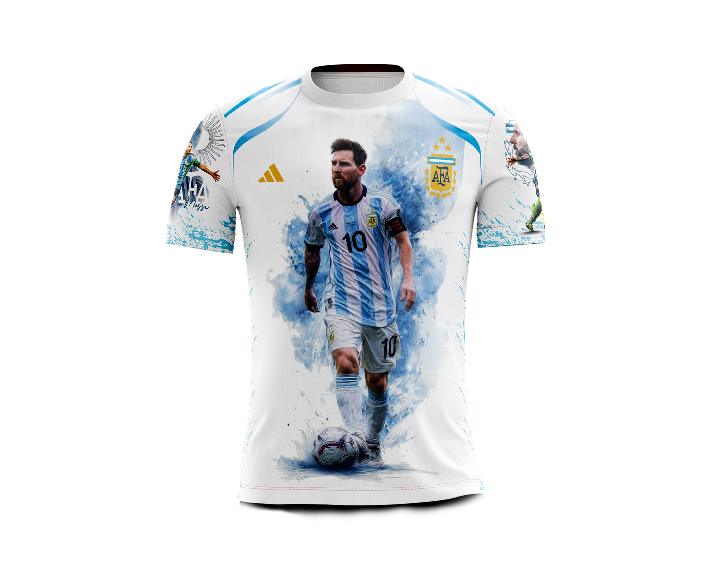 Camisola | Camisola Full Sublimación | Argentina homenaje a Messi