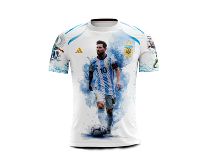 Camisola | Camisola Full Sublimación | Argentina homenaje a Messi