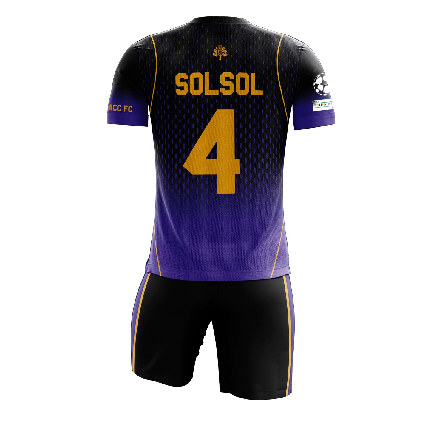 Uniforme Deportivo |  Morado/Negro | CEDRACC FC