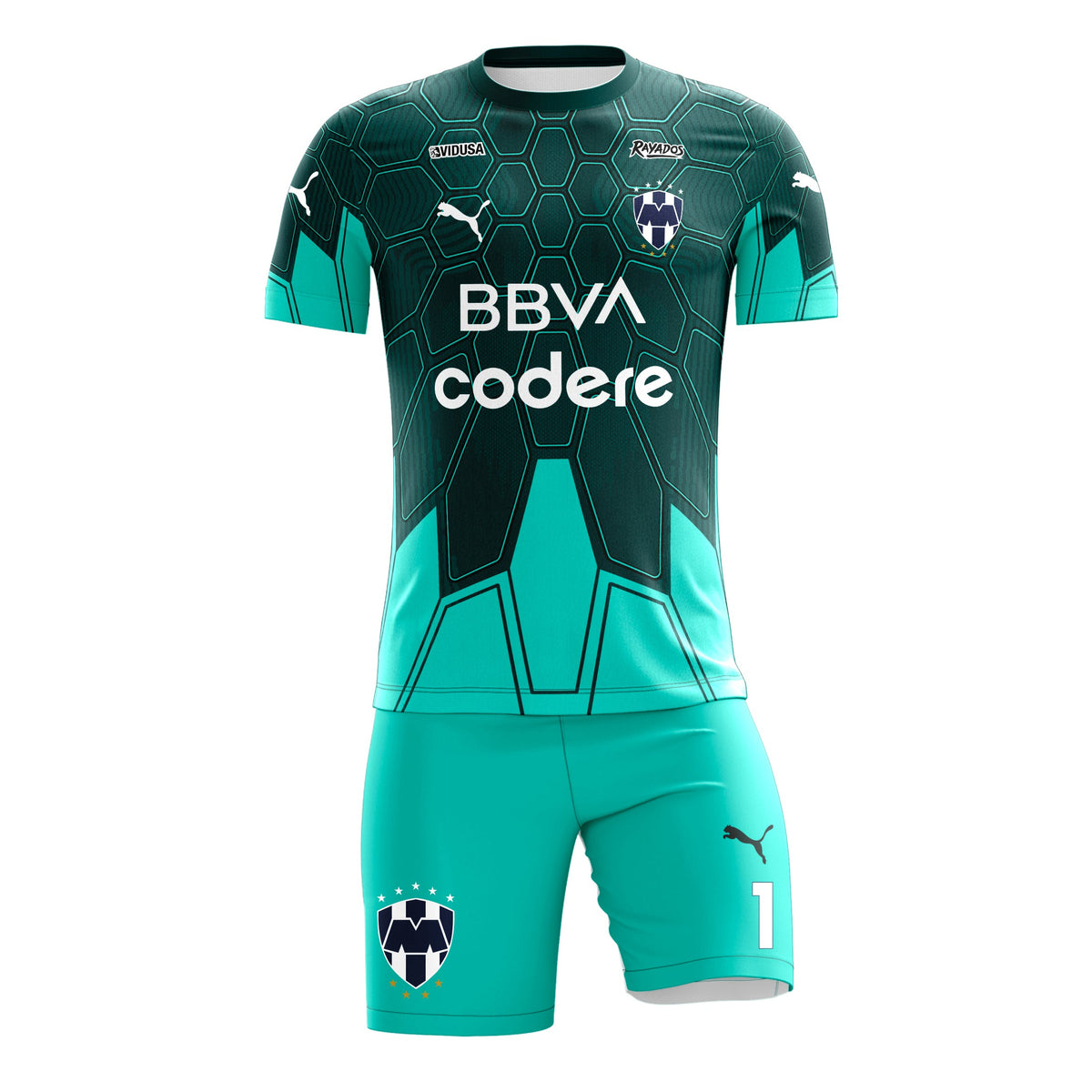 Uniforme Deportivo |  Rayados De Monterrey | Portero visitante | Verde