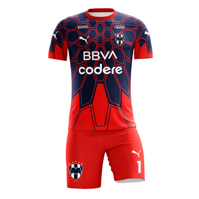 Uniforme Deportivo |  Rayados De Monterrey | Portero visitante | Rojo