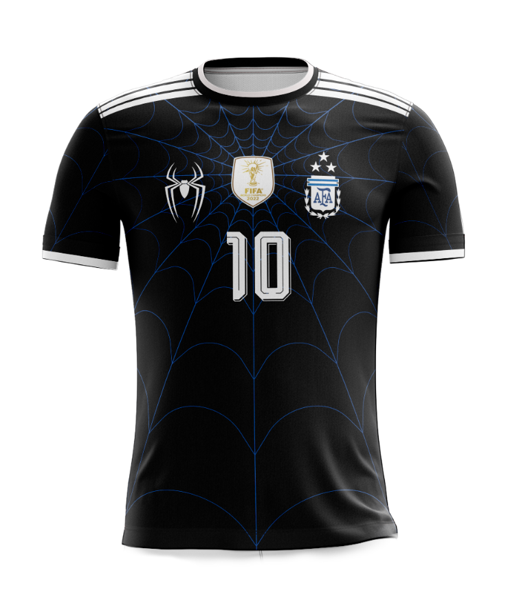 Camisola Full Sublimación | Argentina x Spider-Man | Telaraña | 2026