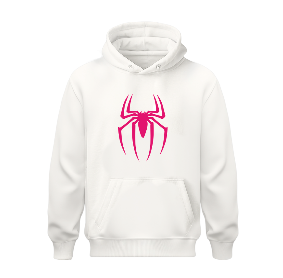 Sudadera | Blanca | Spider-Girl | Collage