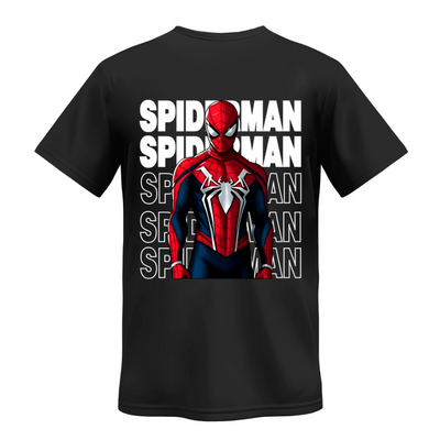 Playera| Negra  |Araña | Spider-man | New