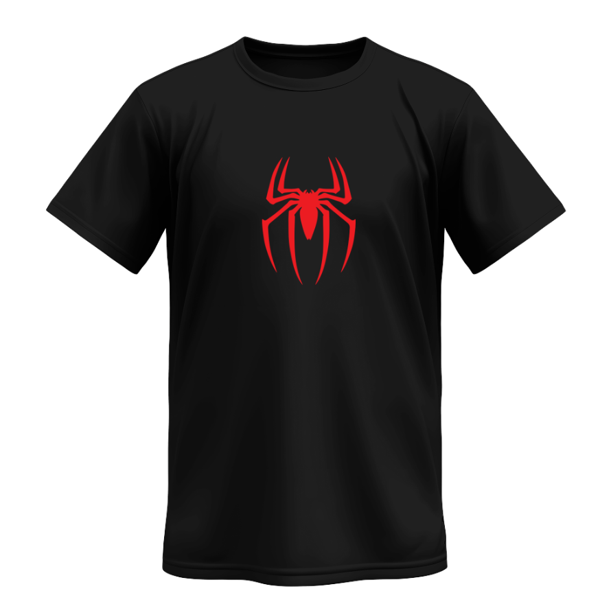 Playera| Negra  |Araña | Spider-man | New