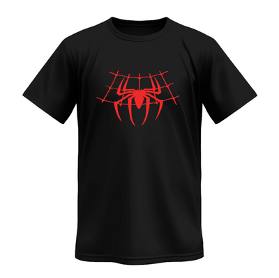 Playera |Negra | Hombre araña | spiderman | Miles Morales