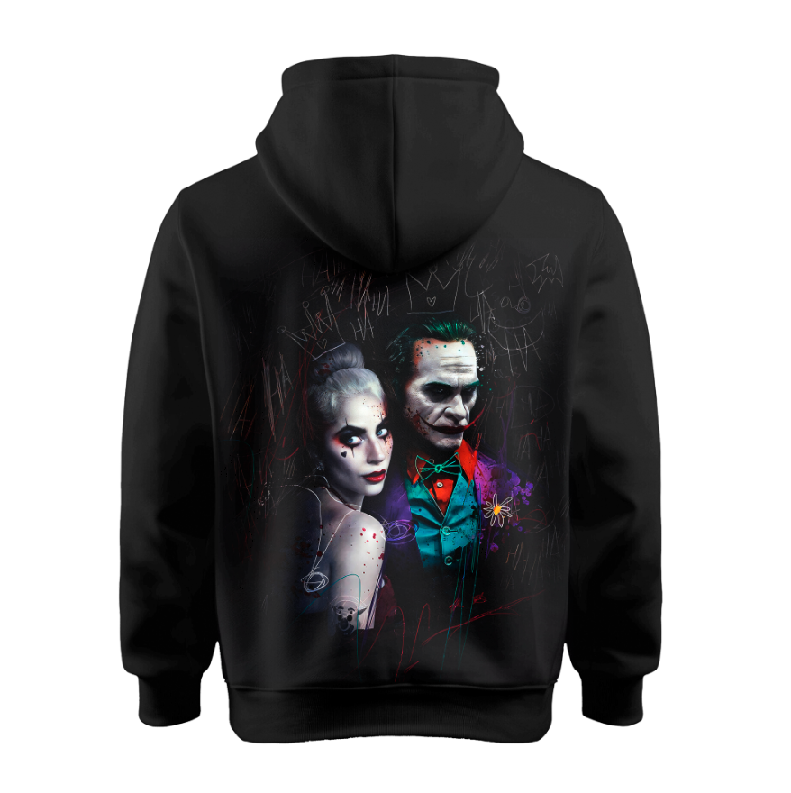 Sudadera | Negra | Guasón 2 | folie à deux