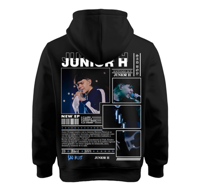 Sudadera Negra | junior H | Sad Boyz | Collage | Biografía 1