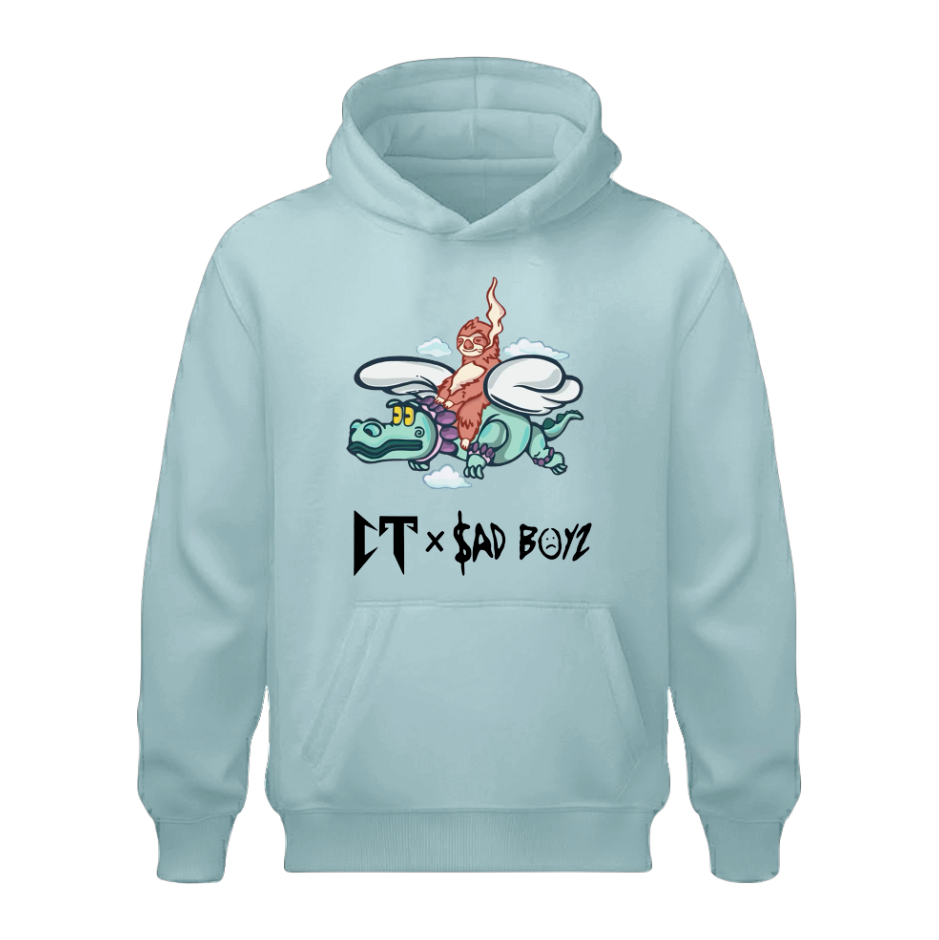 Sudadera Celeste | junior H | TC x Sad Boyz