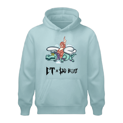 Sudadera Celeste | junior H | TC x Sad Boyz