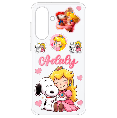 Funda | Resina Encapsulada | Samsung Galaxy A36 5G | Peach x Snoopy