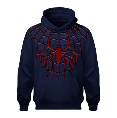 Sudadera Azul Marino | Spider man | Hombre Araña | Araña pecho