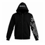 Sudadera con zipper | Perlado | Negro | Dragón Chino | Sebastiana