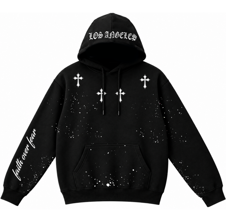 Sudadera | negra | Sad Boyz | Los Angeles