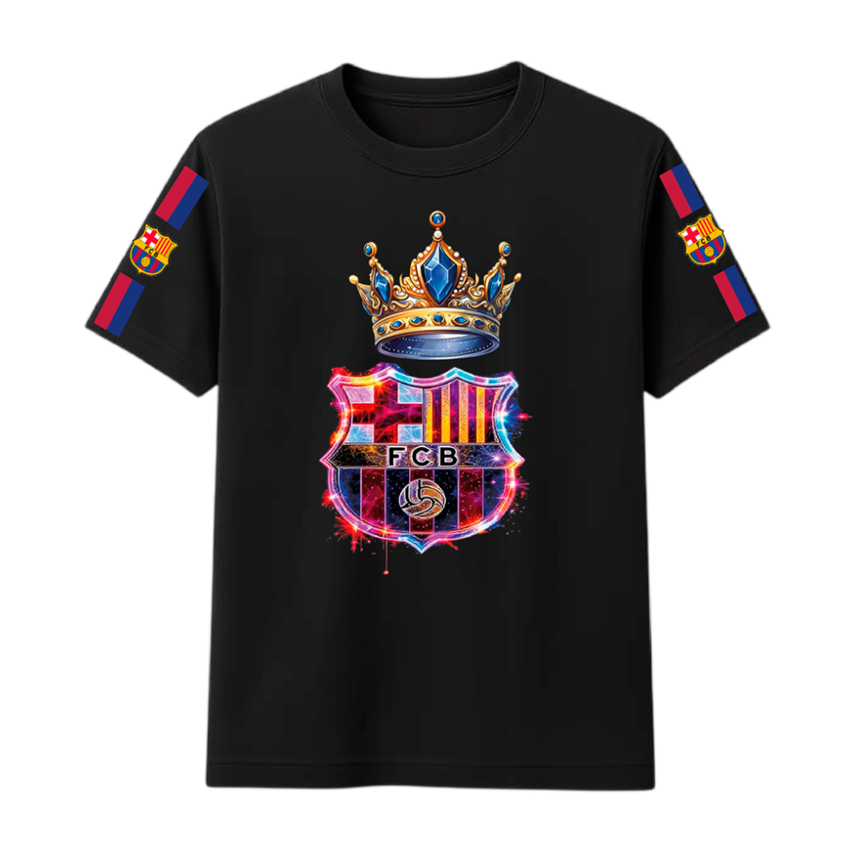 Playera| Negra | Barcelana | Yesi 6