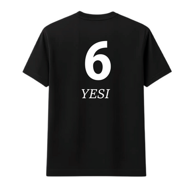 Playera| Negra | Barcelana | Yesi 6