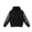Sudadera | Perlado | Negro | Dragón Chino | Sebastiana