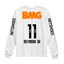 Sudadero | Cuello Redondo | Blanco | Neymar | Santos FC