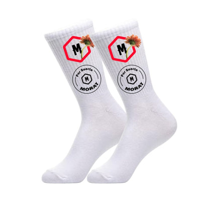 CALCETAS Personalizadas | Blancas | Morat 2
