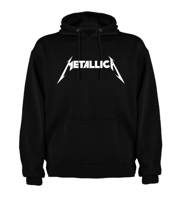 Sudadera | Negra | Metalica
