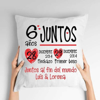 Cojín Personalizado  | Día del Amor y la amistad