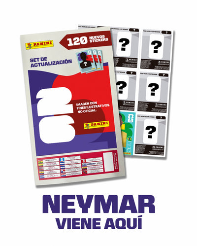 Colección Cromos de Stickers Panini Mundial 2026