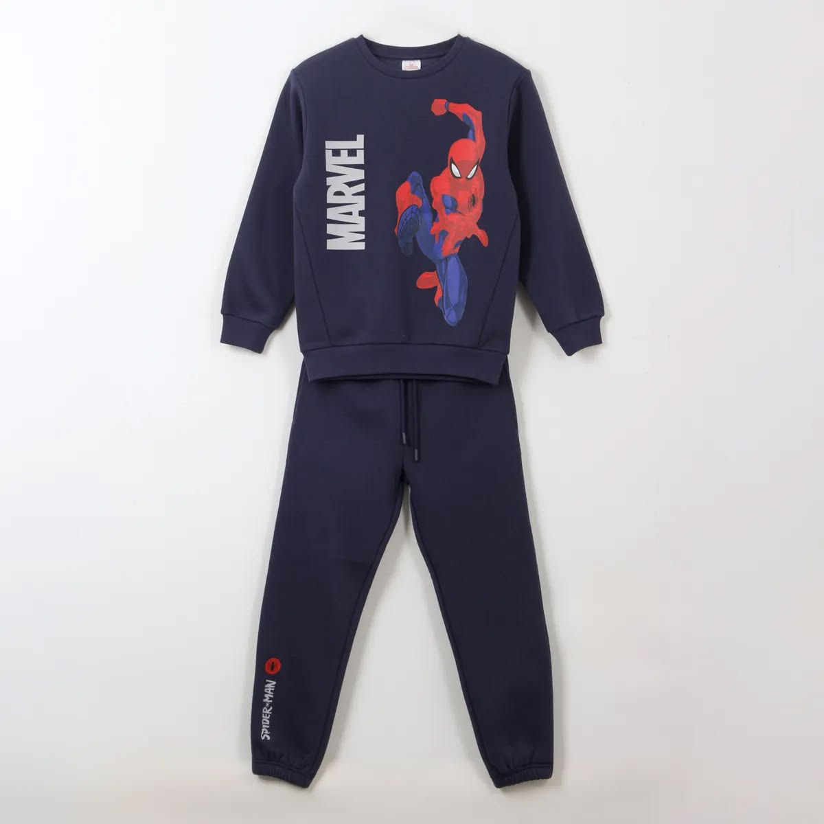 Conjunto Sudadera, Pants | Negro | Hombre Araña | Estampado Marvel