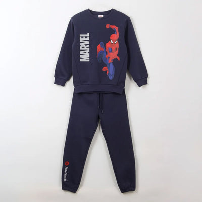 Conjunto Sudadera, Pants | Negro | Hombre Araña | Estampado Marvel