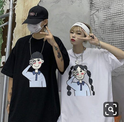Duo de playeras personalizadas |  Día de  la amistad