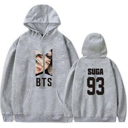 Sudadera BTS  | Gris | Suga 93