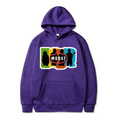 Sudadera Morat| Morado| Banda animado