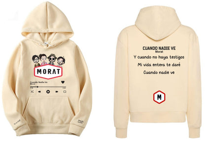 Sudadera Morat | Beige | Morat | Cuando nadie ve | Mishelle