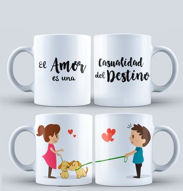 Taza Personalizada Duo   |  Día del Amor y de la amistad