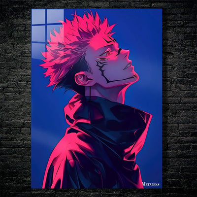 Cuadro Metálico Personalizable | Ryomen Sukuna | Jujutsu Kaisen