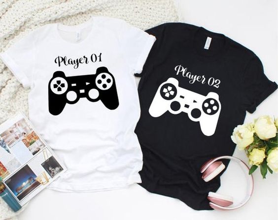 Duo de playeras personalizadas |  Día de  la amistad