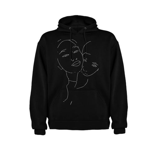 Sudadera | Negro | Marleplay | Silueta | Novios