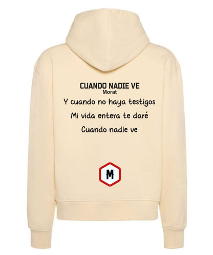 Sudadera Morat | Beige | Cuando nadie Ve | clienta Mishelle