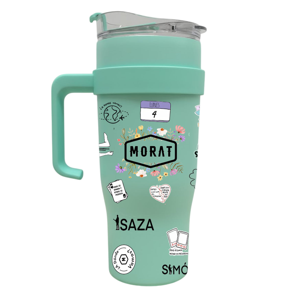 Vasos Térmico 1300ml | Turqueza | Morat  FIGURITAS