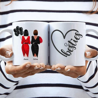 Duo Taza Personalizada   |  Día de la amistad