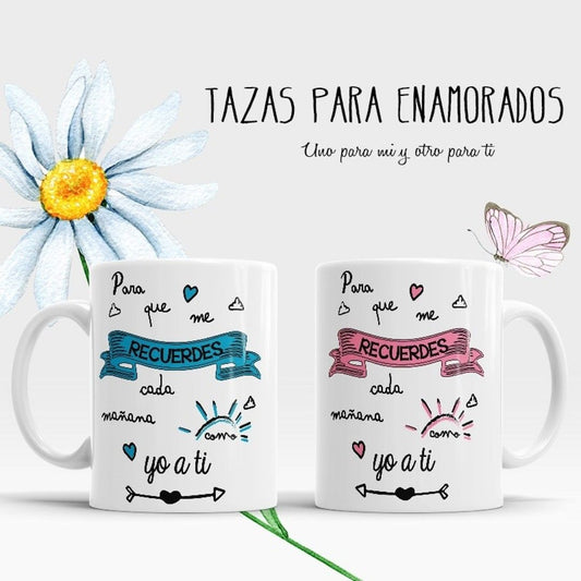 Duo Taza Personalizada   |  Día del Amor
