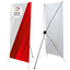 Display tipo X ajustable para negocios 100 cms x 200 cms