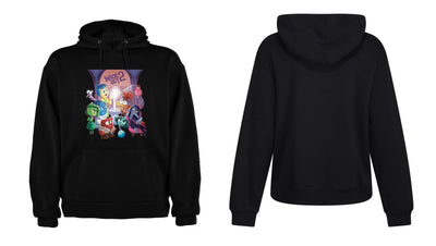 Sudadera INTENSAMENTE|  Negro| Inside Out
