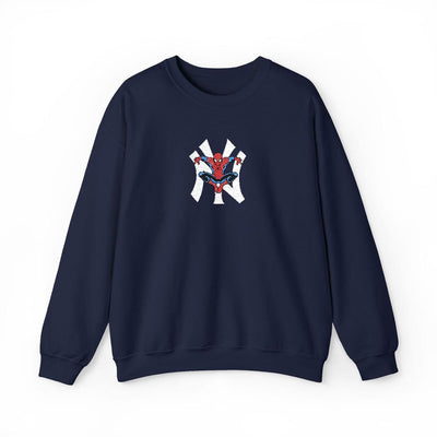 Sudadera | Cuello redondo | Azul | hombre araña| Spider man | NY Spider man