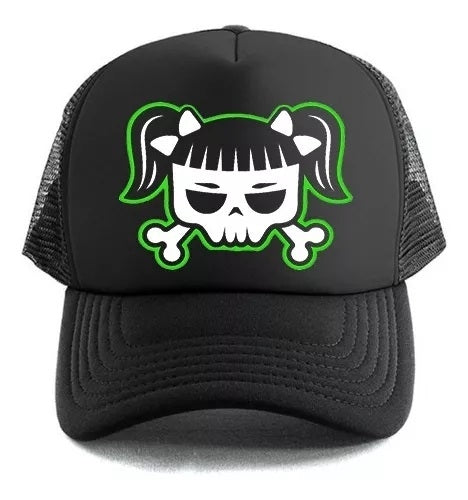 Gorra Personalizada | Negra | Cazzu | Calavera animado