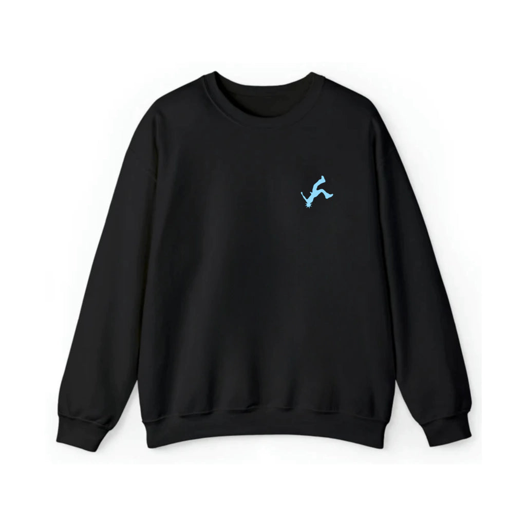 Sudadera | Cuello redondo | Negro | humbe| silueta |