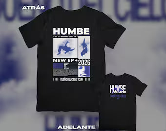 Playera | Negro | Humberto | NEW EP+2026