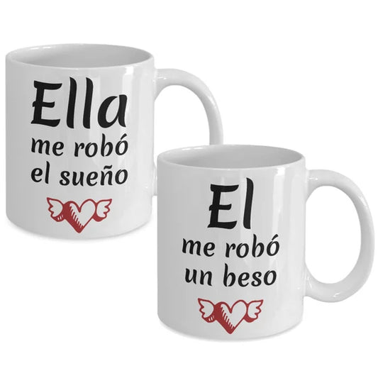 Duo Taza Personalizada   |  Día del Amor y de la amistad