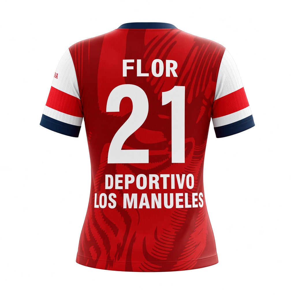 Camisola Full Sublimación | Deportivo Los Manueles | Flor